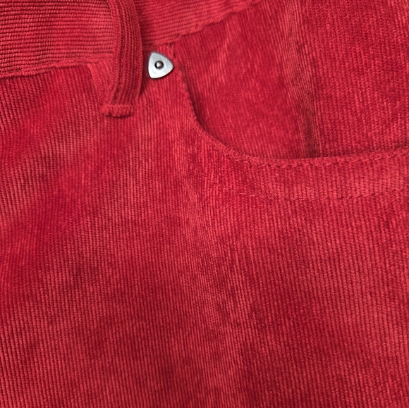 Women's Red Jeans - Picture 8 of 15